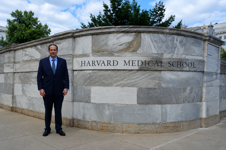 Ministro de salud en Harvard